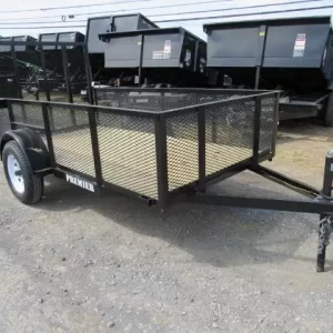Premier 5 x 10 Landscape Utility Trailer – Mesh Sides