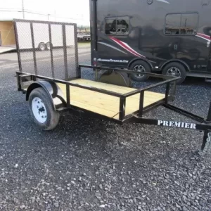 Premier 5 x 8 Landscape Utility Trailer – Rear Ramp Gate