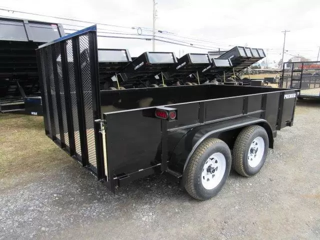 Premier 6.4 x 12 Landscape Utility Trailer – Solid Steel Sides 4 Premier 6.4 x 12 Landscape Utility Trailer – Solid Steel Sides - Image 4