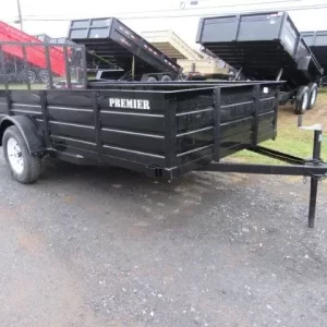 Premier 6.4 x 12 Landscape Utility Trailer – Steel Sides