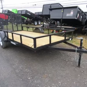 Premier 6.4 x 14 Landscape Utility Trailer – Ramp Gate