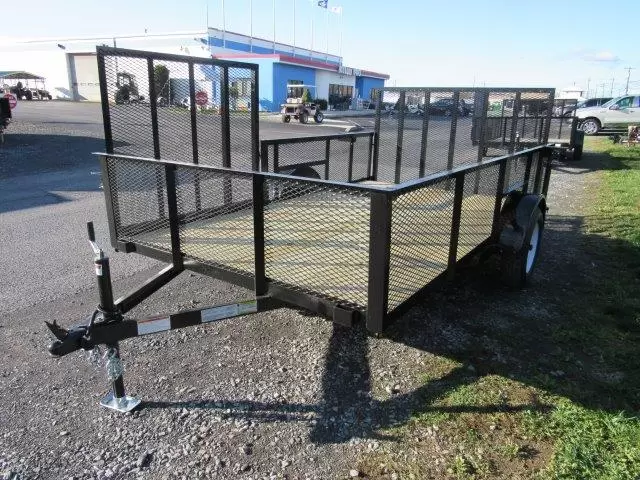 Premier 7 x 12 Landscape Utility Trailer – Mesh Sides & ATV Ramp 3 Premier 7 x 12 Landscape Utility Trailer – Mesh Sides & ATV Ramp - Image 3