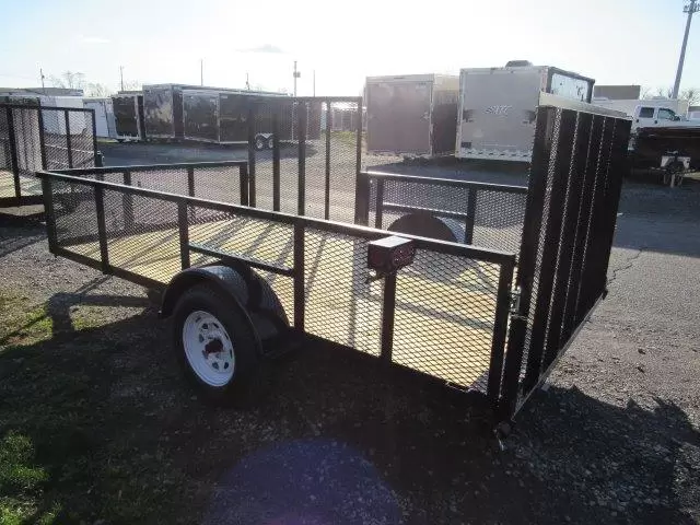 Premier 7 x 12 Landscape Utility Trailer – Mesh Sides & ATV Ramp 4 Premier 7 x 12 Landscape Utility Trailer – Mesh Sides & ATV Ramp - Image 4