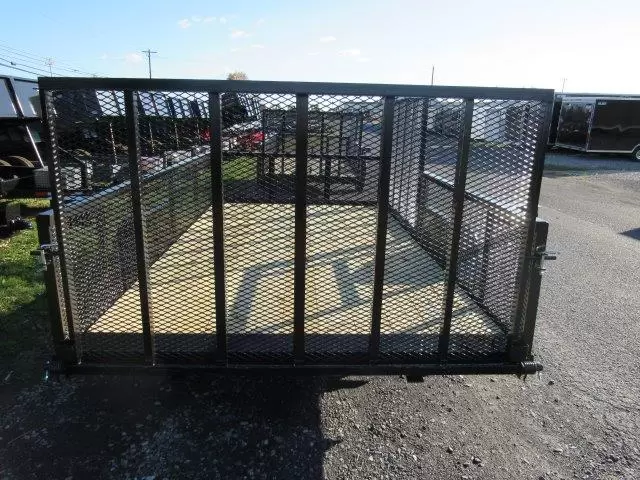 Premier 7 x 12 Landscape Utility Trailer – Mesh Sides & ATV Ramp 5 Premier 7 x 12 Landscape Utility Trailer – Mesh Sides & ATV Ramp - Image 5