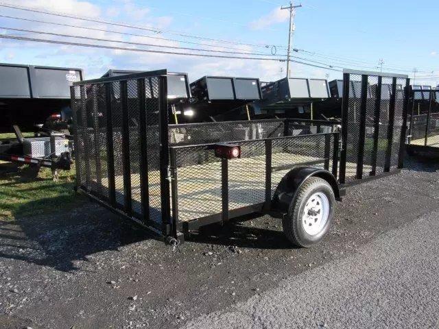 Premier 7 x 12 Landscape Utility Trailer – Mesh Sides & ATV Ramp 6 Premier 7 x 12 Landscape Utility Trailer – Mesh Sides & ATV Ramp - Image 6