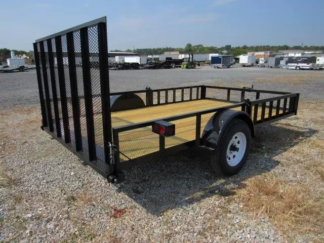 Premier 7 x 12 Landscape Utility Trailer – Removable Side ATV Ramps 2 Premier 7 x 12 Landscape Utility Trailer – Removable Side ATV Ramps - Image 2