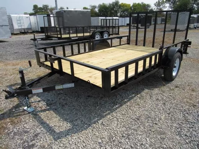 Premier 7 x 12 Landscape Utility Trailer – Removable Side ATV Ramps 5 Premier 7 x 12 Landscape Utility Trailer – Removable Side ATV Ramps - Image 5