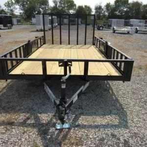 Premier 7 x 12 Landscape Utility Trailer – Removable Side ATV Ramps