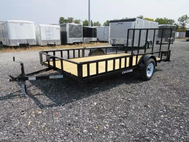Premier 7 x 14 Landscape Utility Trailer – Removable Side ATV Ramps 6 Premier 7 x 14 Landscape Utility Trailer – Removable Side ATV Ramps - Image 6