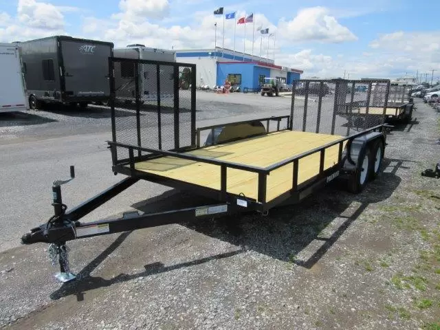 Premier 7 x 16 Landscape Utility Trailer – Side ATV Gate 3 Premier 7 x 16 Landscape Utility Trailer – Side ATV Gate - Image 3