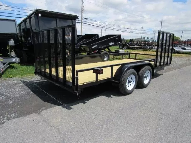 Premier 7 x 16 Landscape Utility Trailer – Side ATV Gate 5 Premier 7 x 16 Landscape Utility Trailer – Side ATV Gate - Image 5