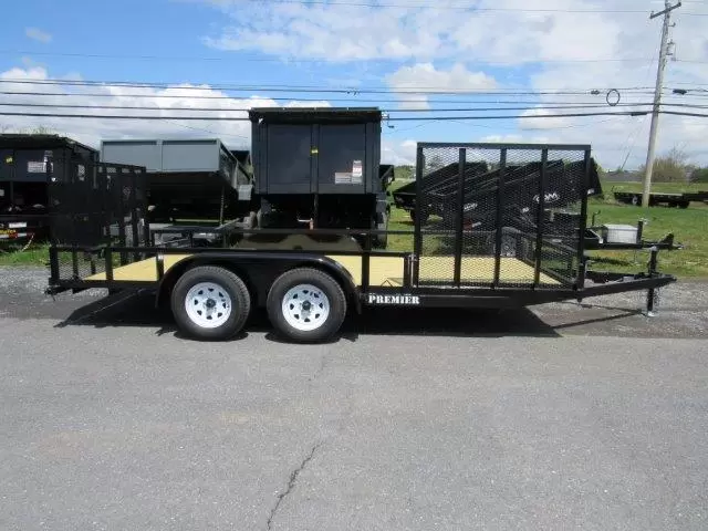 Premier 7 x 16 Landscape Utility Trailer – Side ATV Gate 6 Premier 7 x 16 Landscape Utility Trailer – Side ATV Gate - Image 6