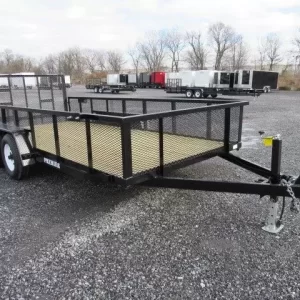 Premier 7 x 16 Landscape Utility Trailer – HD Ramp Gate