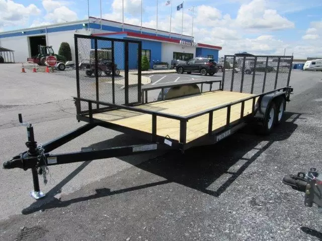 Premier 7 x 18 Landscape Utility Trailer – Side ATV Gate 4 Premier 7 x 18 Landscape Utility Trailer – Side ATV Gate - Image 4