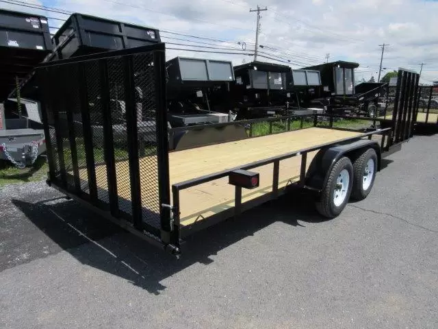 Premier 7 x 20 Landscape Utility Trailer – Side ATV Gate 4 Premier 7 x 20 Landscape Utility Trailer – Side ATV Gate - Image 4