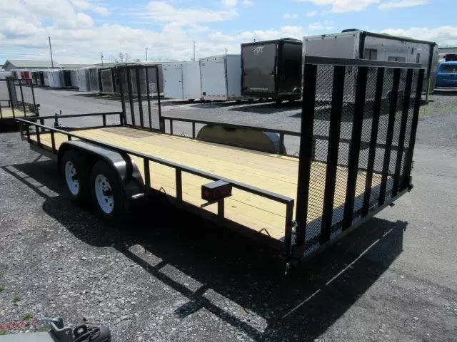 Premier 7 x 20 Landscape Utility Trailer – Side ATV Gate 5 Premier 7 x 20 Landscape Utility Trailer – Side ATV Gate - Image 5