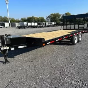 Premier 8.5 x 20 Deckover Equipment Trailer – Landscape Ramp