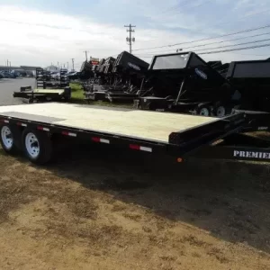 Premier 8.5 x 18 Deckover Equipment Trailer – Slide Out Ramps