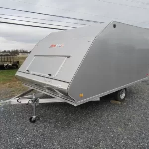 Sno Pro 8.5 x 12 Enclosed Snowmobile Trailer Aluminum Hybrid