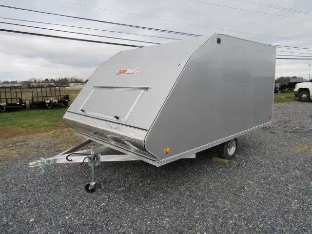 Sno Pro 8.5 x 12 Enclosed Snowmobile Trailer Aluminum Hybrid 1 Sno Pro 8.5 x 12 Enclosed Snowmobile Trailer Aluminum Hybrid