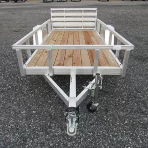 Sport Haven 5×10 Aluminum Utility Trailer – Bi-Fold Gate