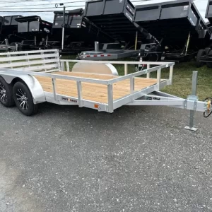 Sport Haven 7×12 Aluminum Utility Trailer – Tandem Axle