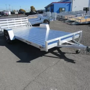 Sport Haven 7×14 Aluminum Utility Trailer – Open Sides