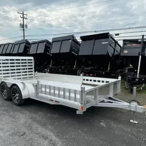 Sport Haven 7×16 Aluminum Utility Trailer – ATV Ramps