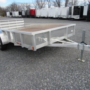 Sport Haven 7×12 Aluminum Utility Trailer – Aluminum Wheels