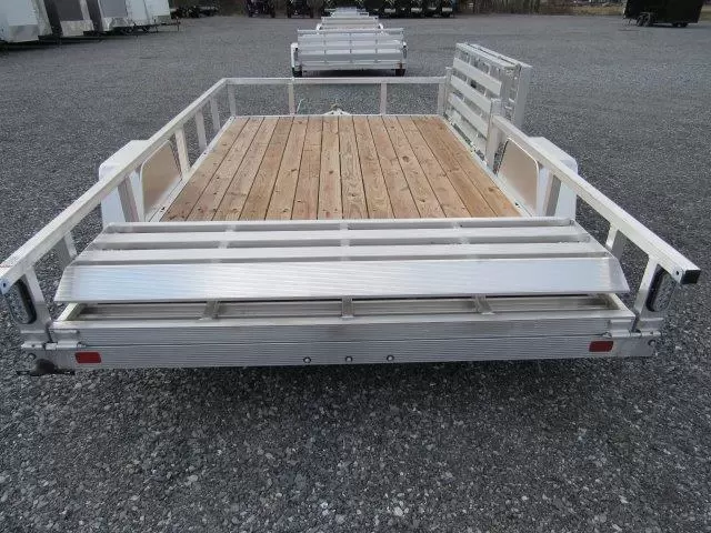 Sport Haven 7×12 Aluminum Utility Trailer – Side ATV Gate 6 Sport Haven 7×12 Aluminum Utility Trailer – Side ATV Gate - Image 6