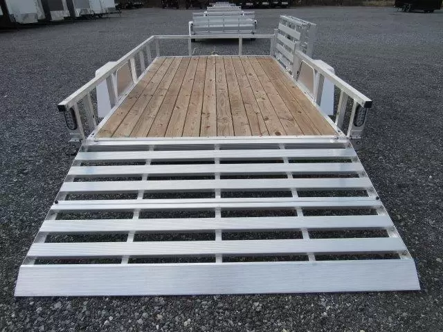 Sport Haven 7×12 Aluminum Utility Trailer – Side ATV Gate 7 Sport Haven 7×12 Aluminum Utility Trailer – Side ATV Gate - Image 7