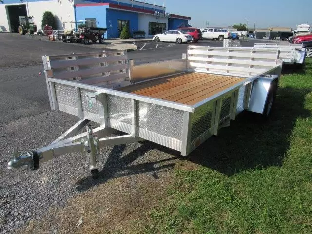 Sport Haven 7×12 Aluminum Utility Trailer – ATP Sides & ATV Gate 3 Sport Haven 7×12 Aluminum Utility Trailer – ATP Sides & ATV Gate - Image 3