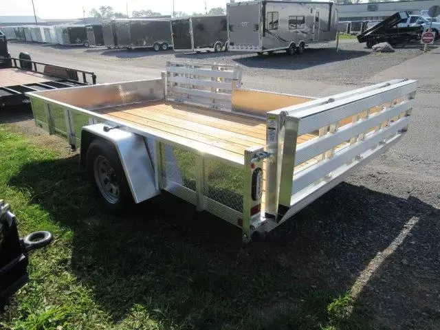 Sport Haven 7×12 Aluminum Utility Trailer – ATP Sides & ATV Gate 4 Sport Haven 7×12 Aluminum Utility Trailer – ATP Sides & ATV Gate - Image 4
