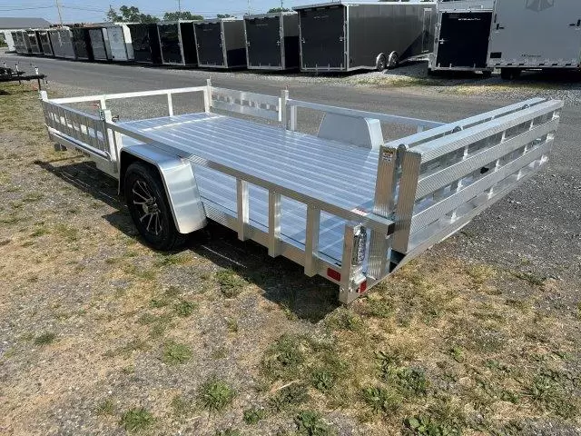 Sport Haven 7×14 Aluminum Utility Trailer – Side ATV Ramps 2 Sport Haven 7×14 Aluminum Utility Trailer – Side ATV Ramps - Image 2