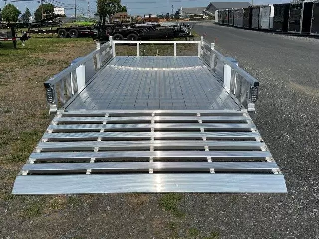 Sport Haven 7×14 Aluminum Utility Trailer – Side ATV Ramps 6 Sport Haven 7×14 Aluminum Utility Trailer – Side ATV Ramps - Image 6