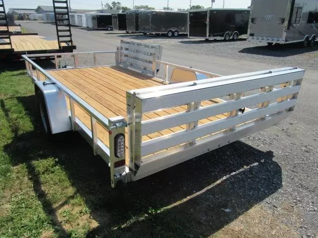 Sport Haven 7×14 Aluminum Utility Trailer – Side ATV Gate 2 Sport Haven 7×14 Aluminum Utility Trailer – Side ATV Gate - Image 2