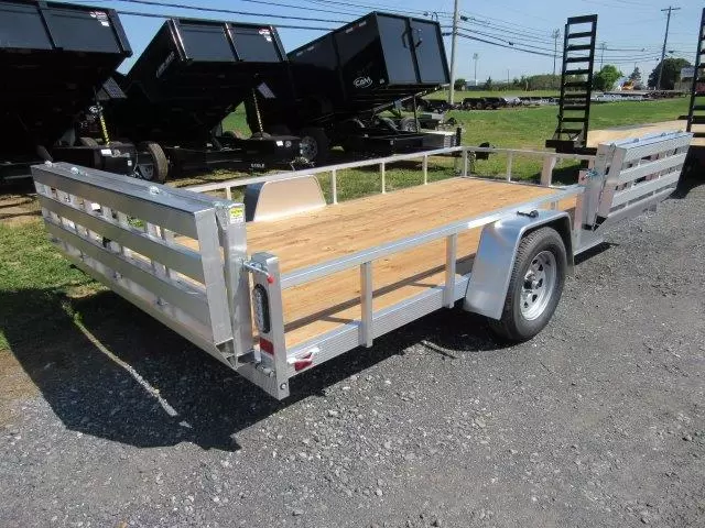 Sport Haven 7×14 Aluminum Utility Trailer – Side ATV Gate 3 Sport Haven 7×14 Aluminum Utility Trailer – Side ATV Gate - Image 3