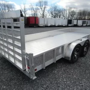 Sport Haven 7×18 Aluminum Landscape Trailer Heavy Duty Ramp