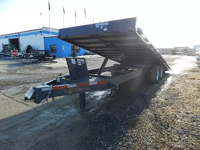 BWise 8 x 22 Deckover Equipment Trailer Power Tilt 7 BWise 8 x 22 Deckover Equipment Trailer Power Tilt - Image 7