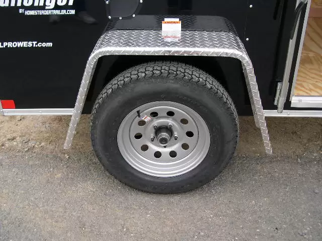 Homesteader 5 x 8 Enclosed Cargo Trailer Ramp Door 7 Homesteader 5 x 8 Enclosed Cargo Trailer Ramp Door - Image 7