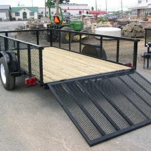 Carry On 6.4 x 12 Landscape Utility Trailer – 3K with High Mesh Sides