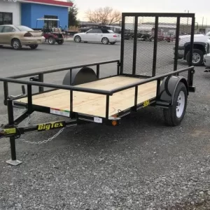 Big Tex 5 x 10 Landscape Utility Trailer – Rear Ramp Gate