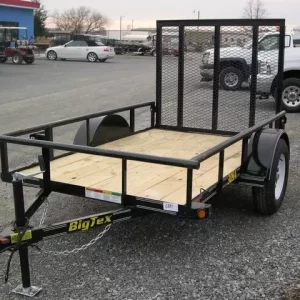 Big Tex 5 x 8 Landscape Utility Trailer – Rear Landscape Gate