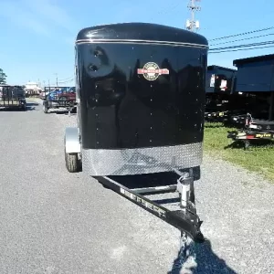 Carry On 5 x 8 Enclosed Cargo Trailer Ramp Door