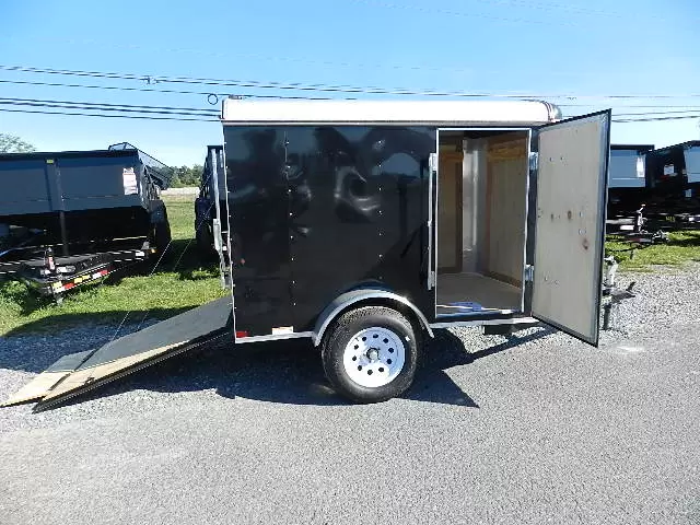 Carry On 5 x 8 Enclosed Cargo Trailer Ramp Door 5 Carry On 5 x 8 Enclosed Cargo Trailer Ramp Door - Image 5