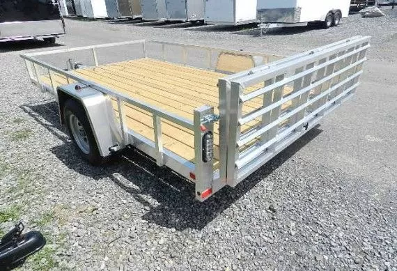 Sport Haven 7×12 Aluminum Utility Trailer – Bi-Fold Ramp Gate 3 Sport Haven 7×12 Aluminum Utility Trailer – Bi-Fold Ramp Gate - Image 3