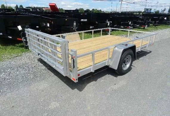 Sport Haven 7×12 Aluminum Utility Trailer – Bi-Fold Ramp Gate 5 Sport Haven 7×12 Aluminum Utility Trailer – Bi-Fold Ramp Gate - Image 5