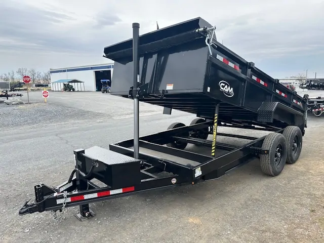 2024 CAM Superline 7×14 Low Profile Dump Trailer Telescopic Lift 3 2024 CAM Superline 7×14 Low Profile Dump Trailer Telescopic Lift - Image 3