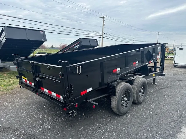 Big Tex 7 x 16 Gooseneck Dump Trailer – Combo Gate & Ramps 5 Big Tex 7 x 16 Gooseneck Dump Trailer – Combo Gate & Ramps - Image 5