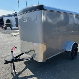 Carry On 5 x 10 Enclosed Cargo Trailer Ramp Door